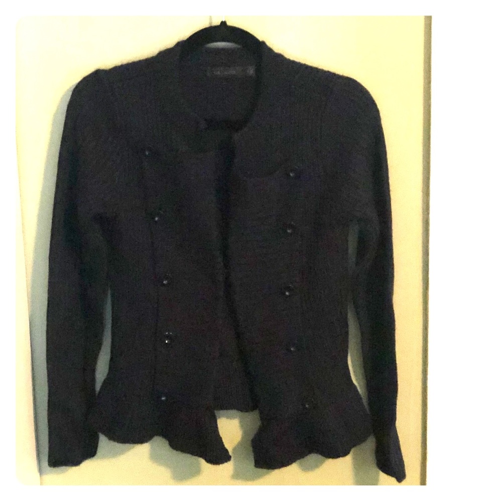 Limited - navy blue sweater, size S